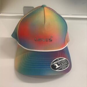 *RARE Levi's Colorful Gradient Cap Rainbow BRAND NEW